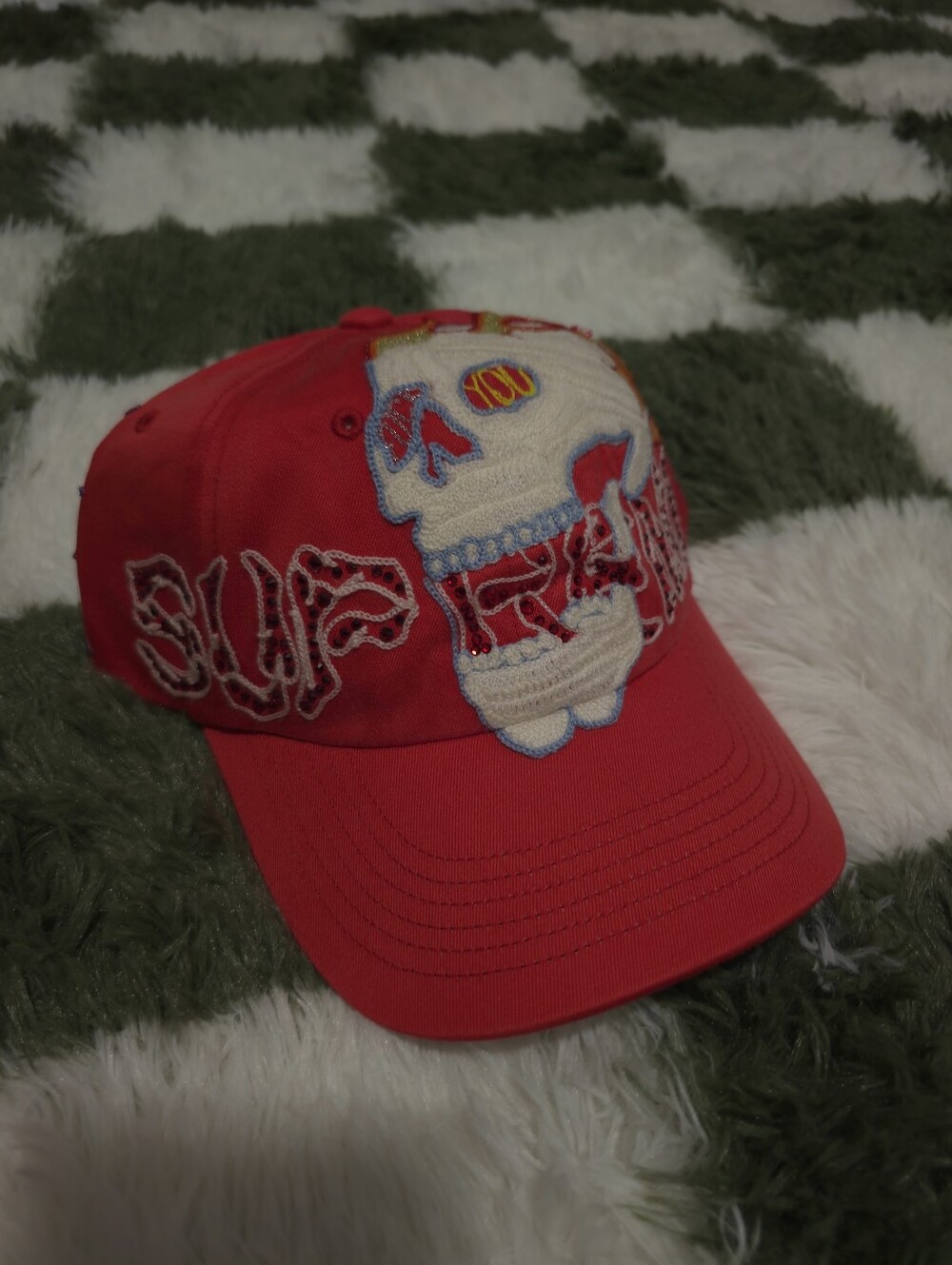 Supreme WFST 6 Panel Hat - RED